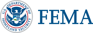 FEMA logo and text, an affiliated partner